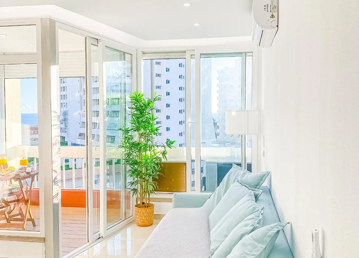 Apartment Luxury 2 Min Beach With Balcony, Ocean View, Wifi, Ac, Smarttv Portugal